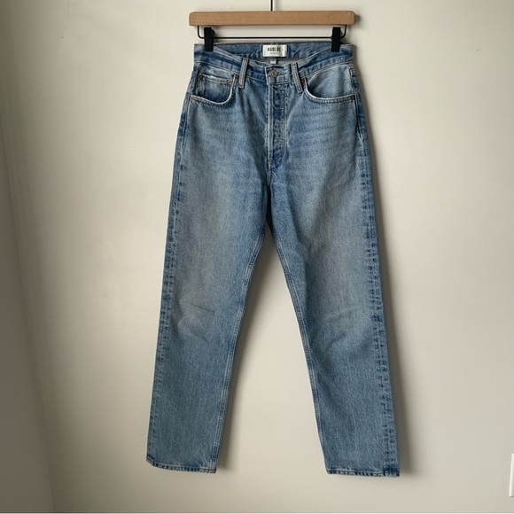 AGOLDE Jeans 90’s Pinch Blue Size 25 - Picture 2 of 13